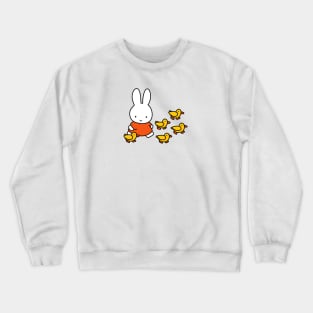 Miffy with Ducks Crewneck Sweatshirt